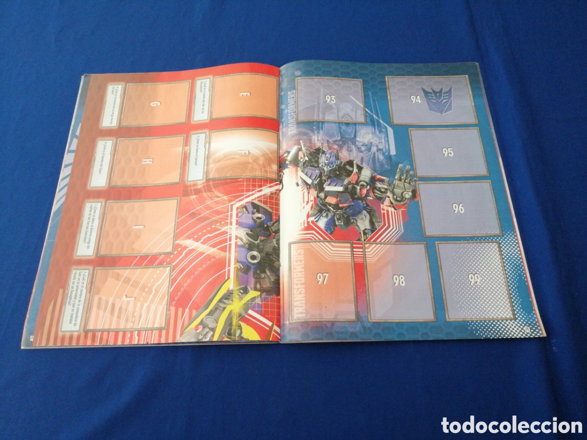 Coleccionismo &aacute;lbumes: TRANSFORMERS STICKER ALBUM - Foto 13