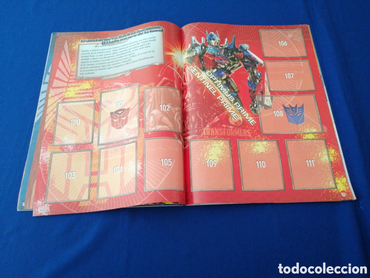 Coleccionismo &aacute;lbumes: TRANSFORMERS STICKER ALBUM - Foto 14