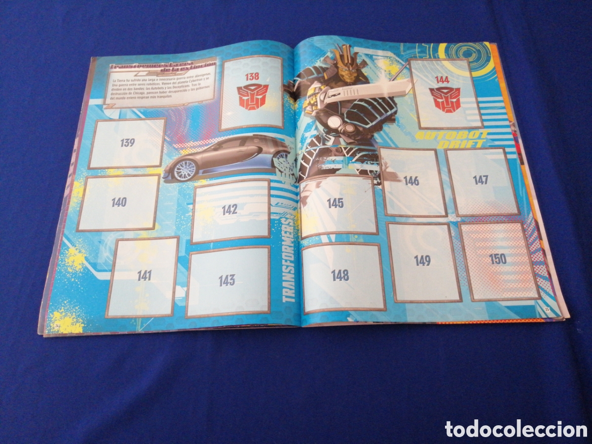 Coleccionismo &aacute;lbumes: TRANSFORMERS STICKER ALBUM - Foto 17