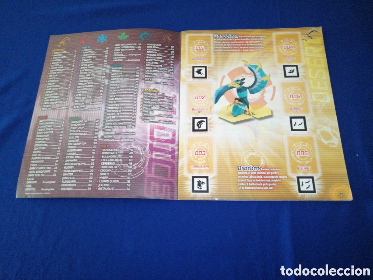 Coleccionismo &aacute;lbumes: INVIZIMALS EVOLUTION STICKER ALBUM PANINI - Foto 3
