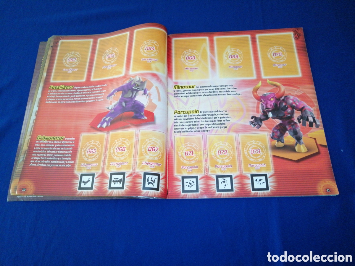 Coleccionismo &aacute;lbumes: INVIZIMALS EVOLUTION STICKER ALBUM PANINI - Foto 8
