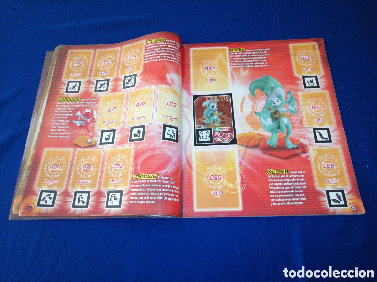 Coleccionismo &aacute;lbumes: INVIZIMALS EVOLUTION STICKER ALBUM PANINI - Foto 9