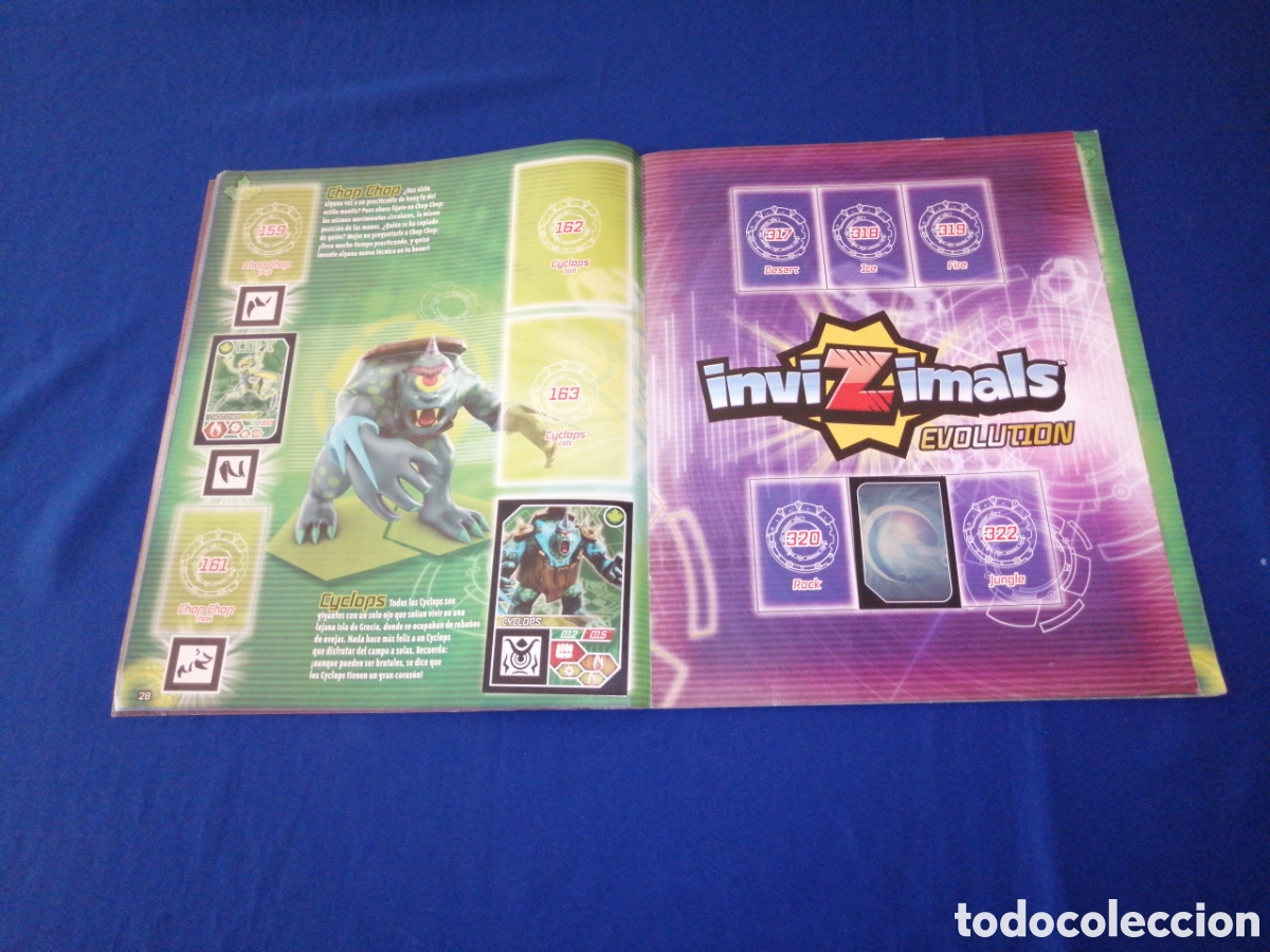 Coleccionismo &aacute;lbumes: INVIZIMALS EVOLUTION STICKER ALBUM PANINI - Foto 17
