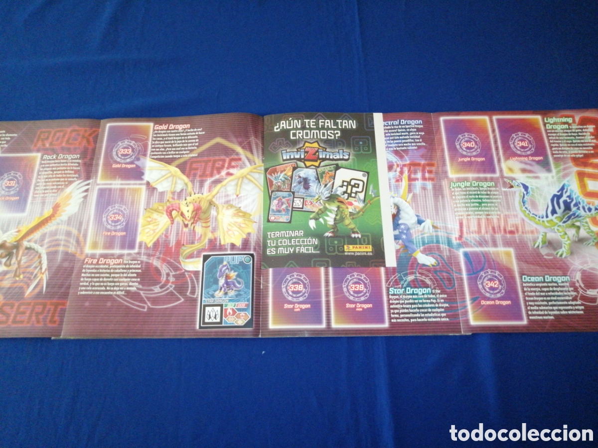 Coleccionismo &aacute;lbumes: INVIZIMALS EVOLUTION STICKER ALBUM PANINI - Foto 20