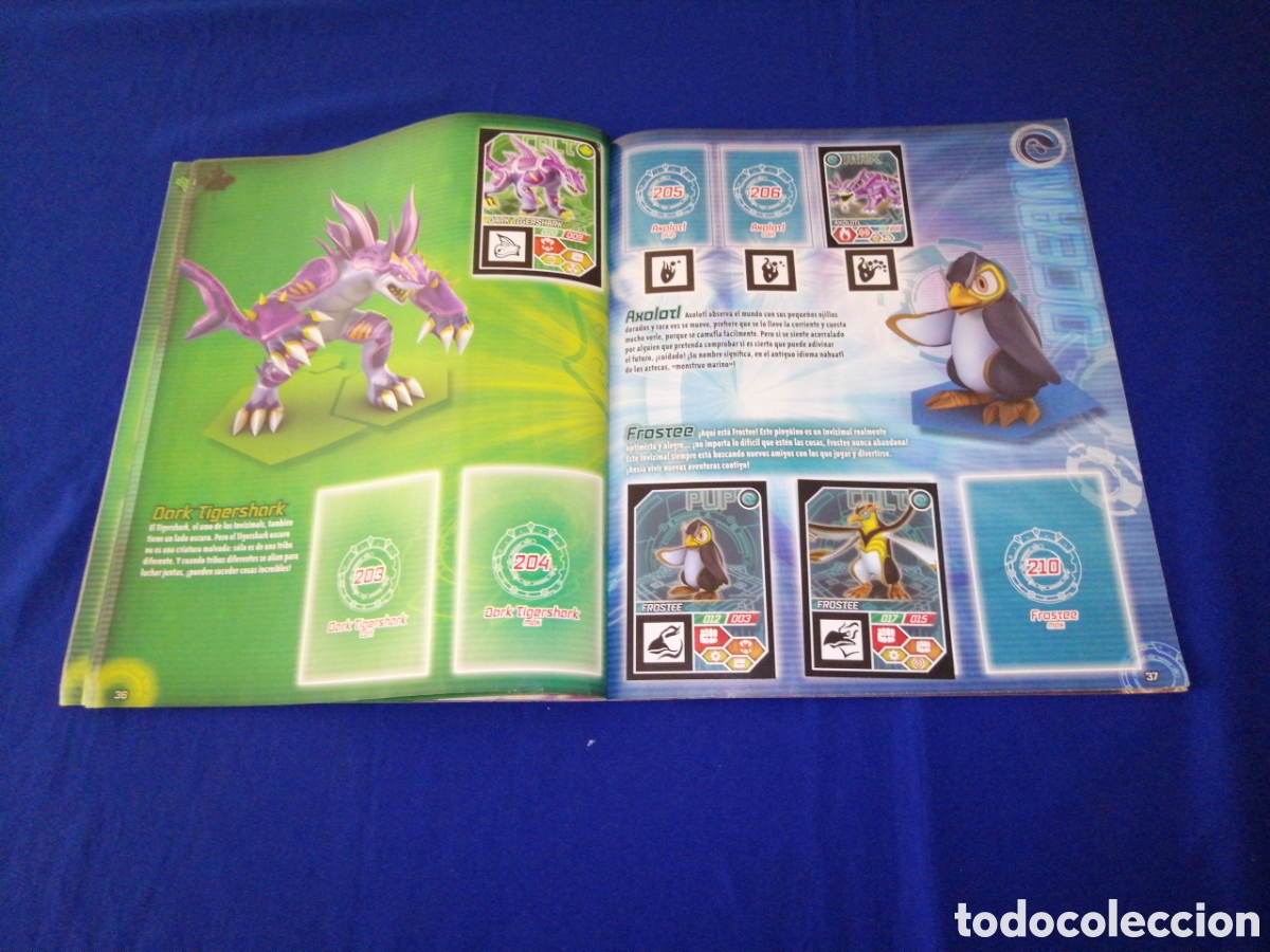 Coleccionismo &aacute;lbumes: INVIZIMALS EVOLUTION STICKER ALBUM PANINI - Foto 25