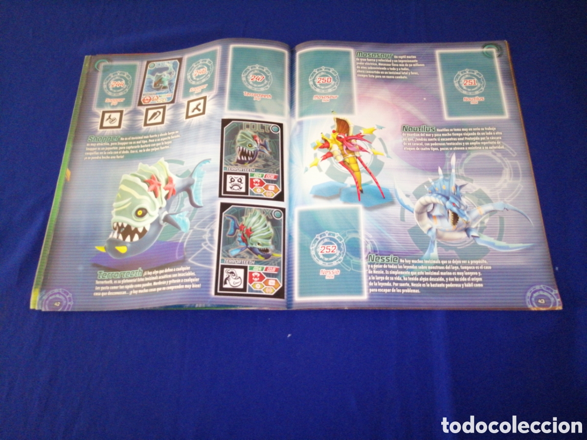 Coleccionismo &aacute;lbumes: INVIZIMALS EVOLUTION STICKER ALBUM PANINI - Foto 28