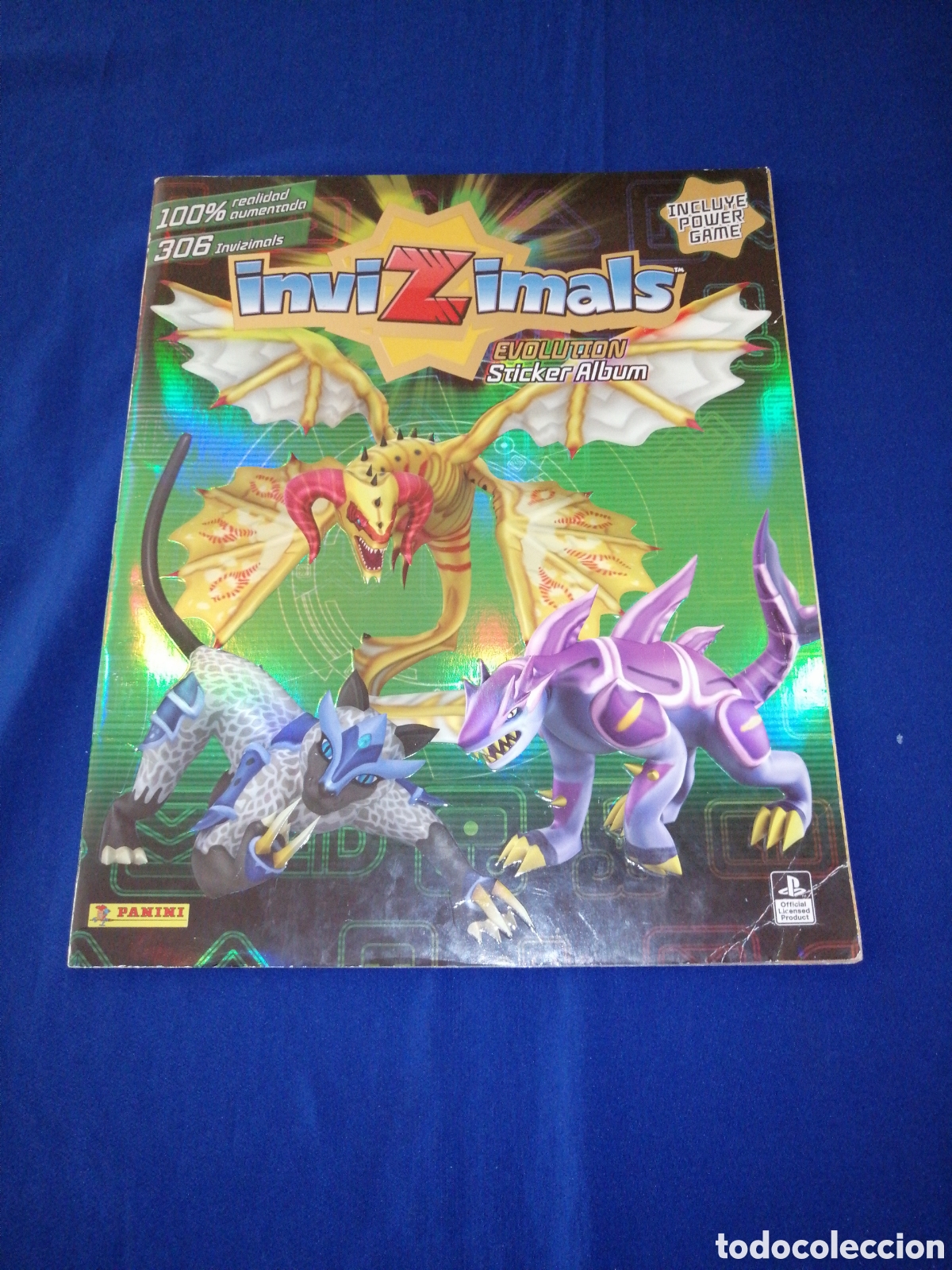 Coleccionismo &aacute;lbumes: INVIZIMALS EVOLUTION STICKER ALBUM PANINI - Foto 1