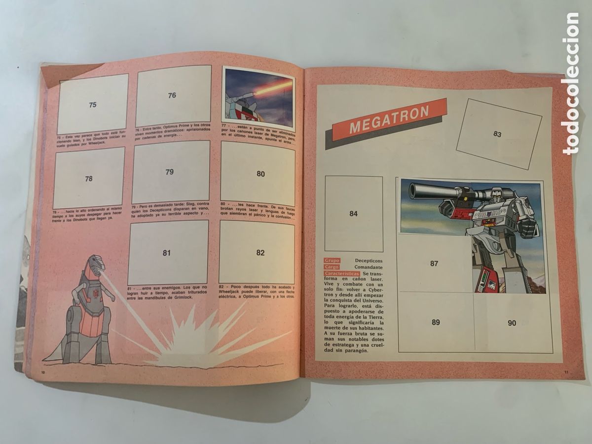 Coleccionismo &aacute;lbumes: ALBUM DE CROMOS TRANSFORMERS DE PANINI - Foto 7
