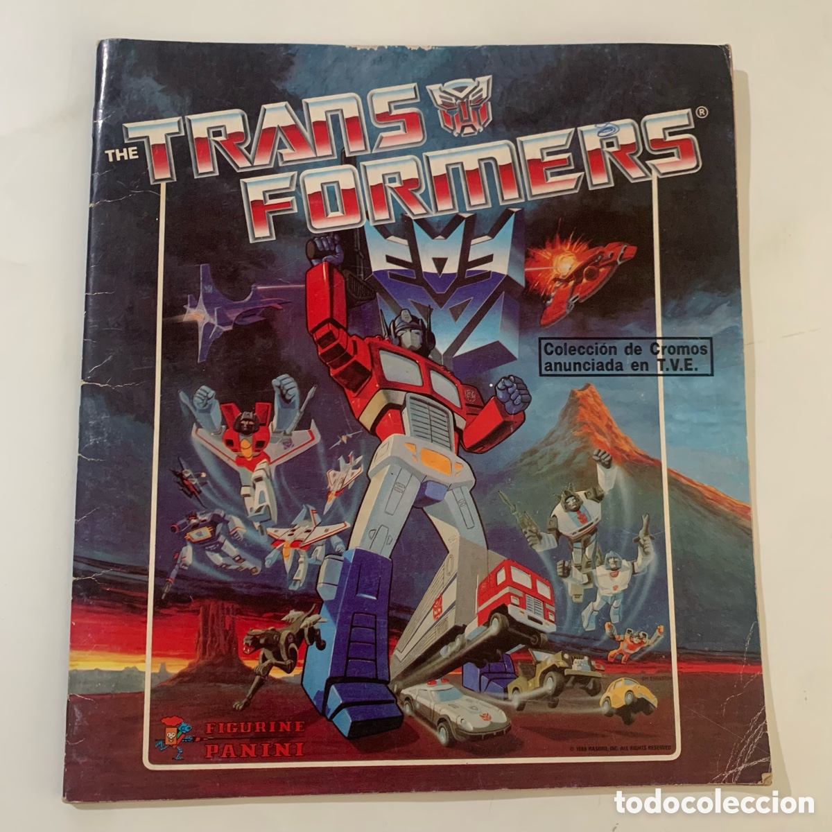Coleccionismo &aacute;lbumes: ALBUM DE CROMOS TRANSFORMERS DE PANINI - Foto 1
