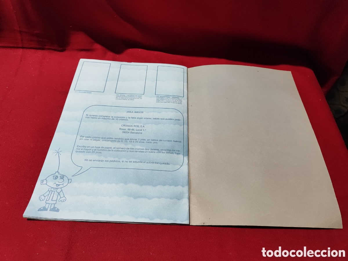 Coleccionismo &aacute;lbumes: &Aacute;lbum plancha vac&iacute;o MIX 92 VERSION 1 - Foto 5