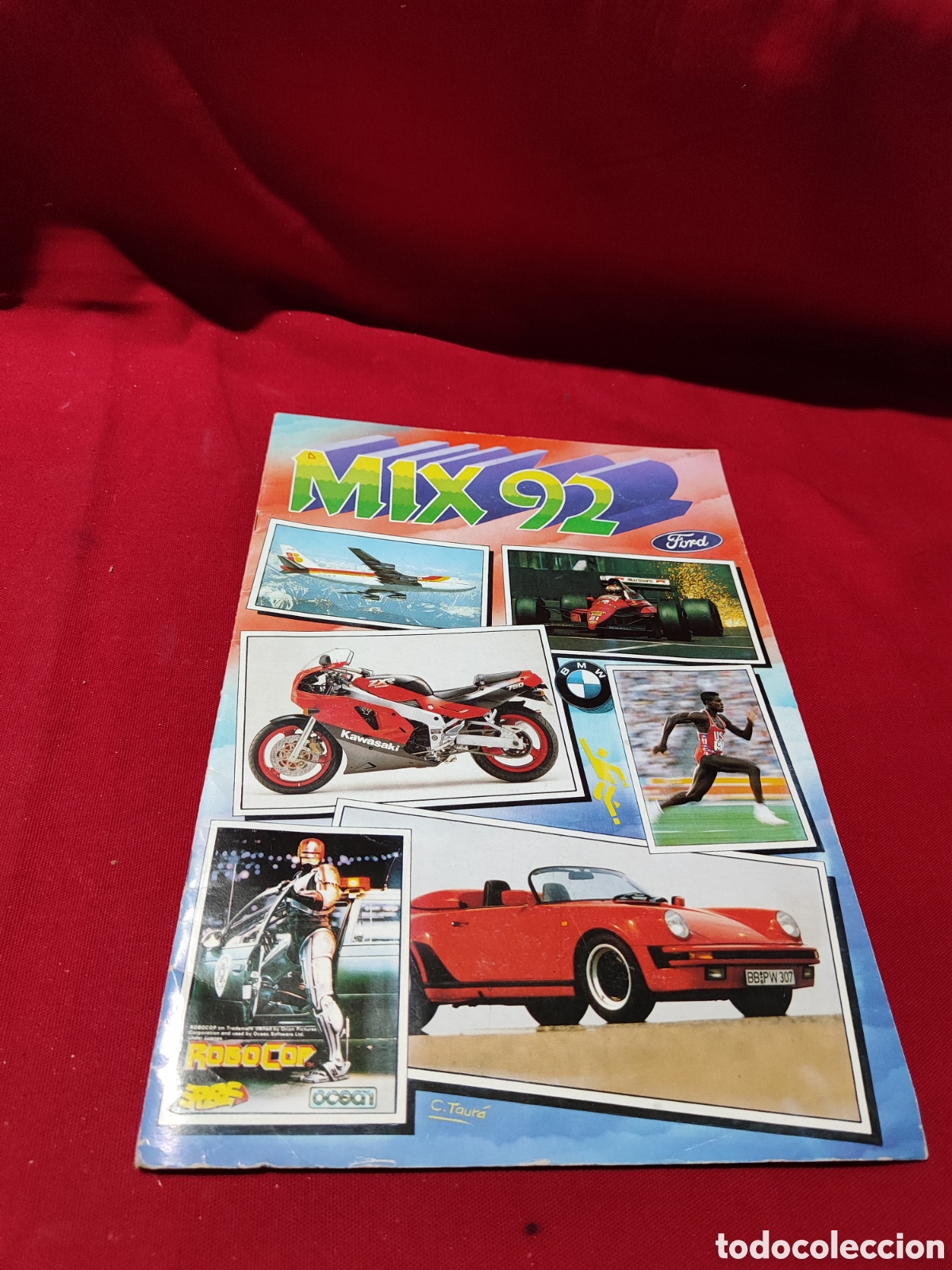 Coleccionismo &aacute;lbumes: &Aacute;lbum plancha vac&iacute;o MIX 92 VERSION 1 - Foto 1