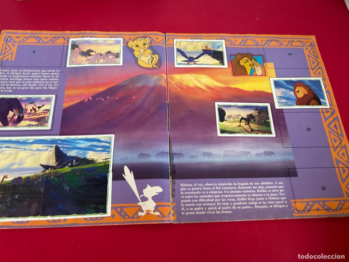Coleccionismo &aacute;lbumes: ALBUM DEL REY LEON DE PANINI - Foto 3