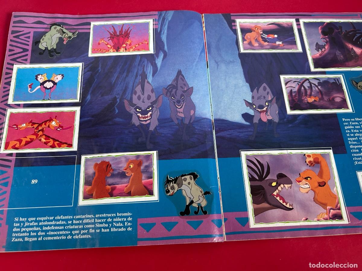 Coleccionismo &aacute;lbumes: ALBUM DEL REY LEON DE PANINI - Foto 8