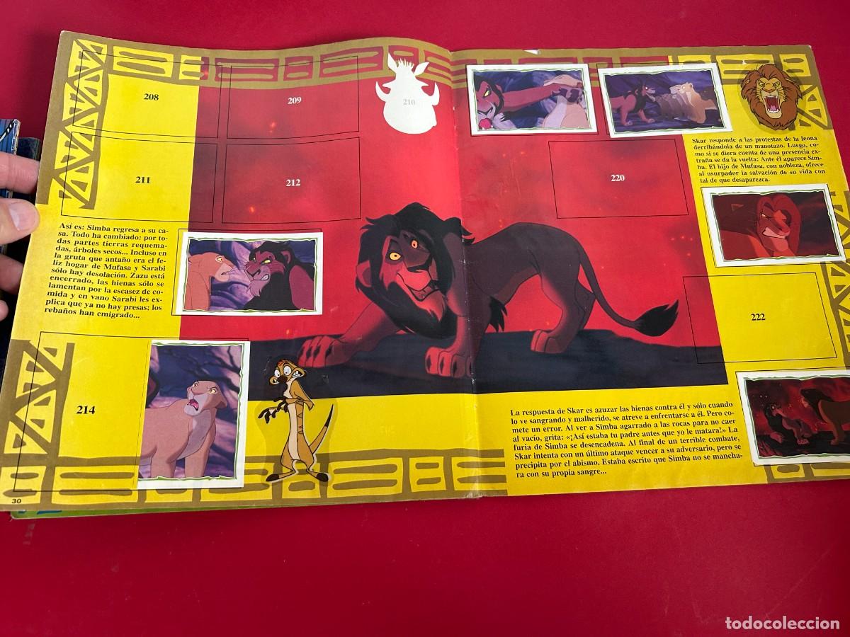 Coleccionismo &aacute;lbumes: ALBUM DEL REY LEON DE PANINI - Foto 17