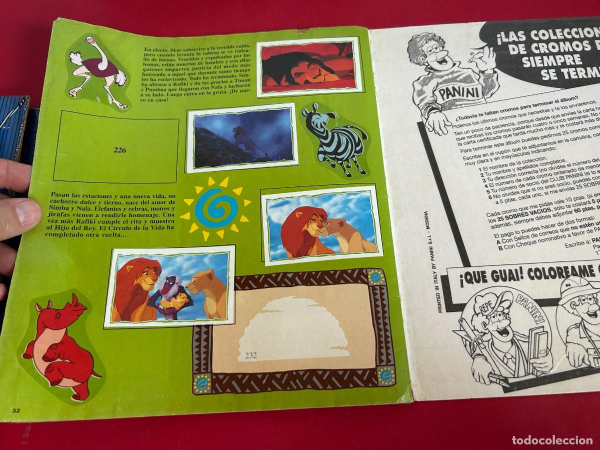 Coleccionismo &aacute;lbumes: ALBUM DEL REY LEON DE PANINI - Foto 18