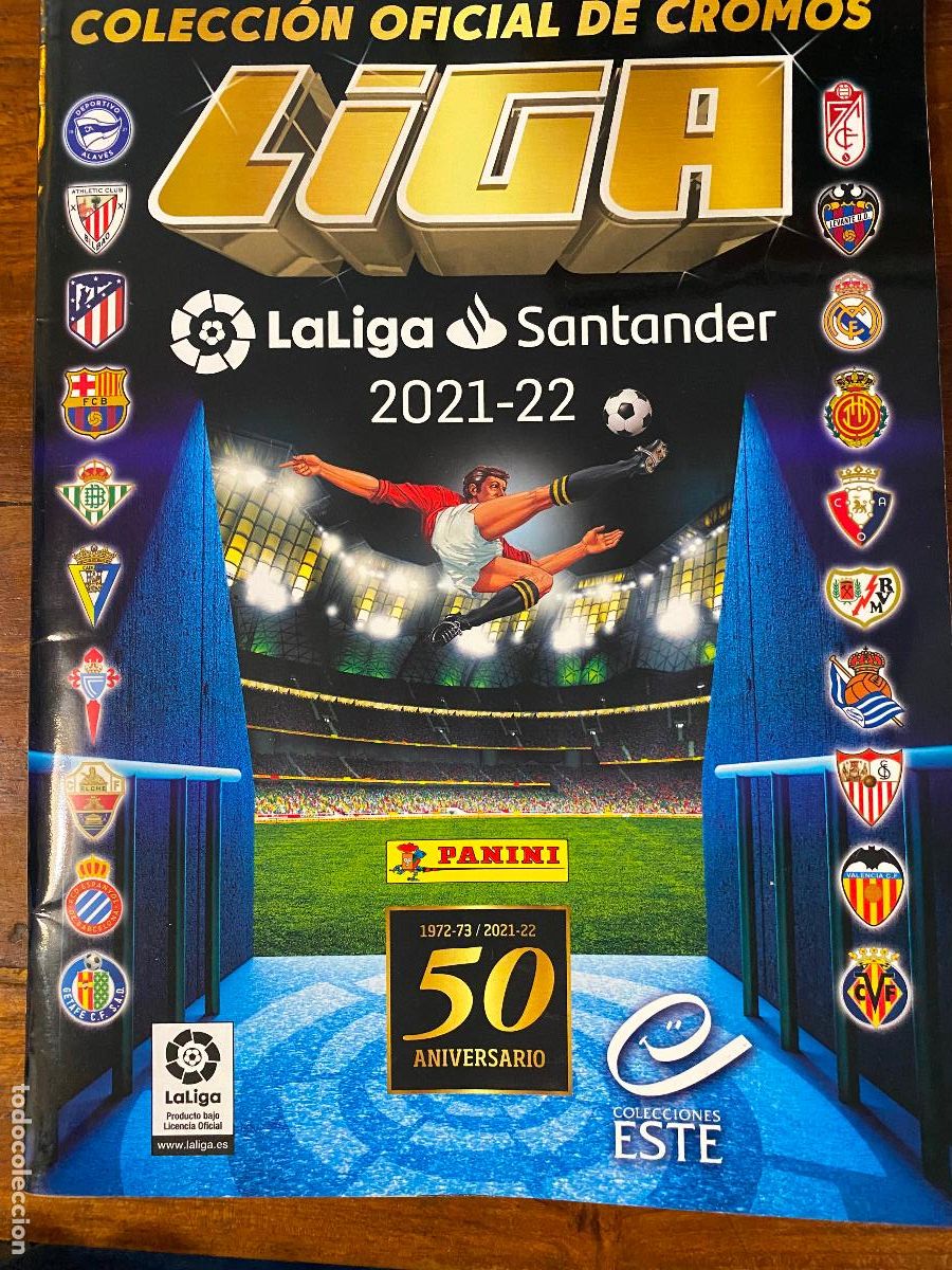 Collezionismo Album: ALBUM LIGA 2021-22 PANINI INCOMPLETO