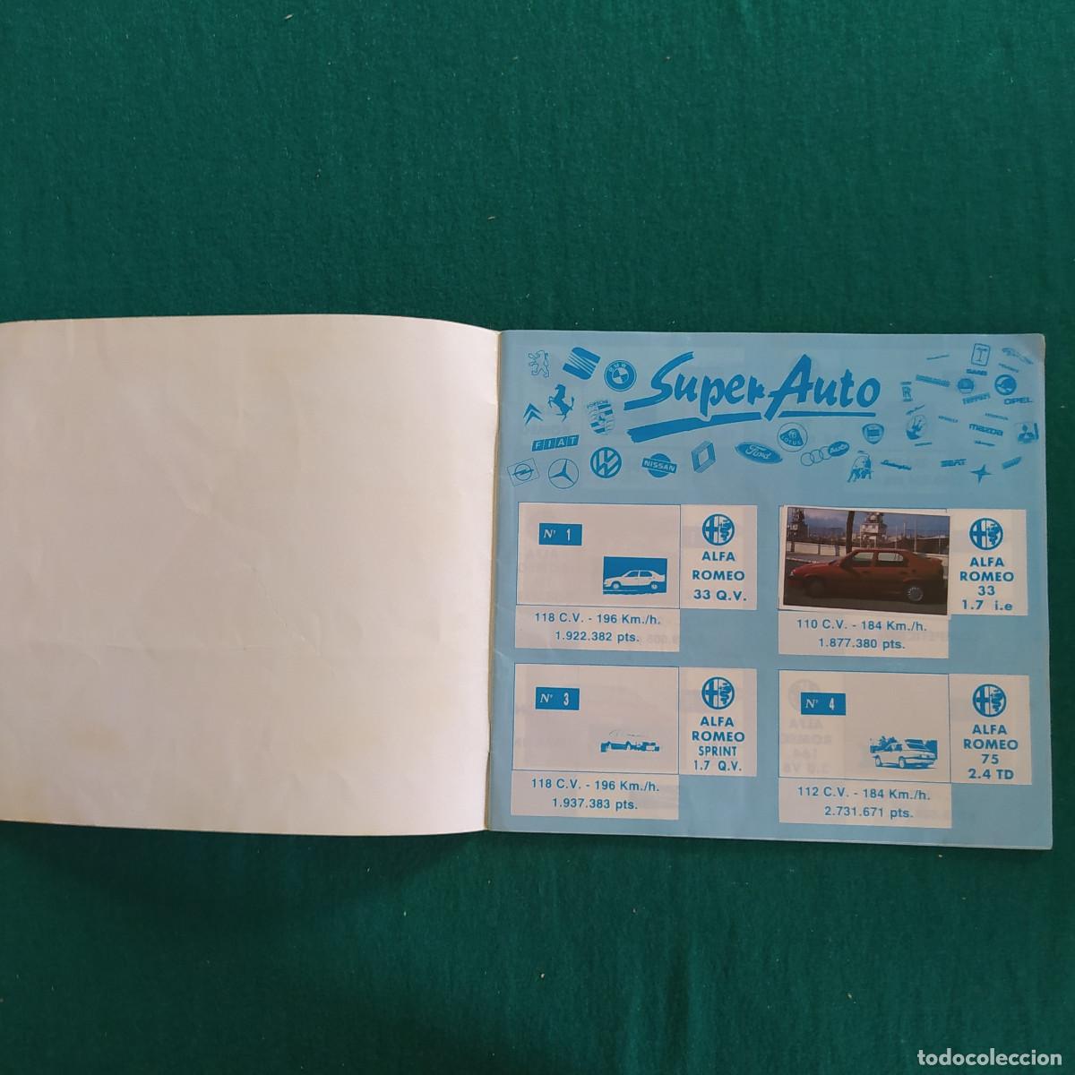 Coleccionismo &aacute;lbumes: SUPER AUTO - Ed. MILANO - 1990 - Foto 2