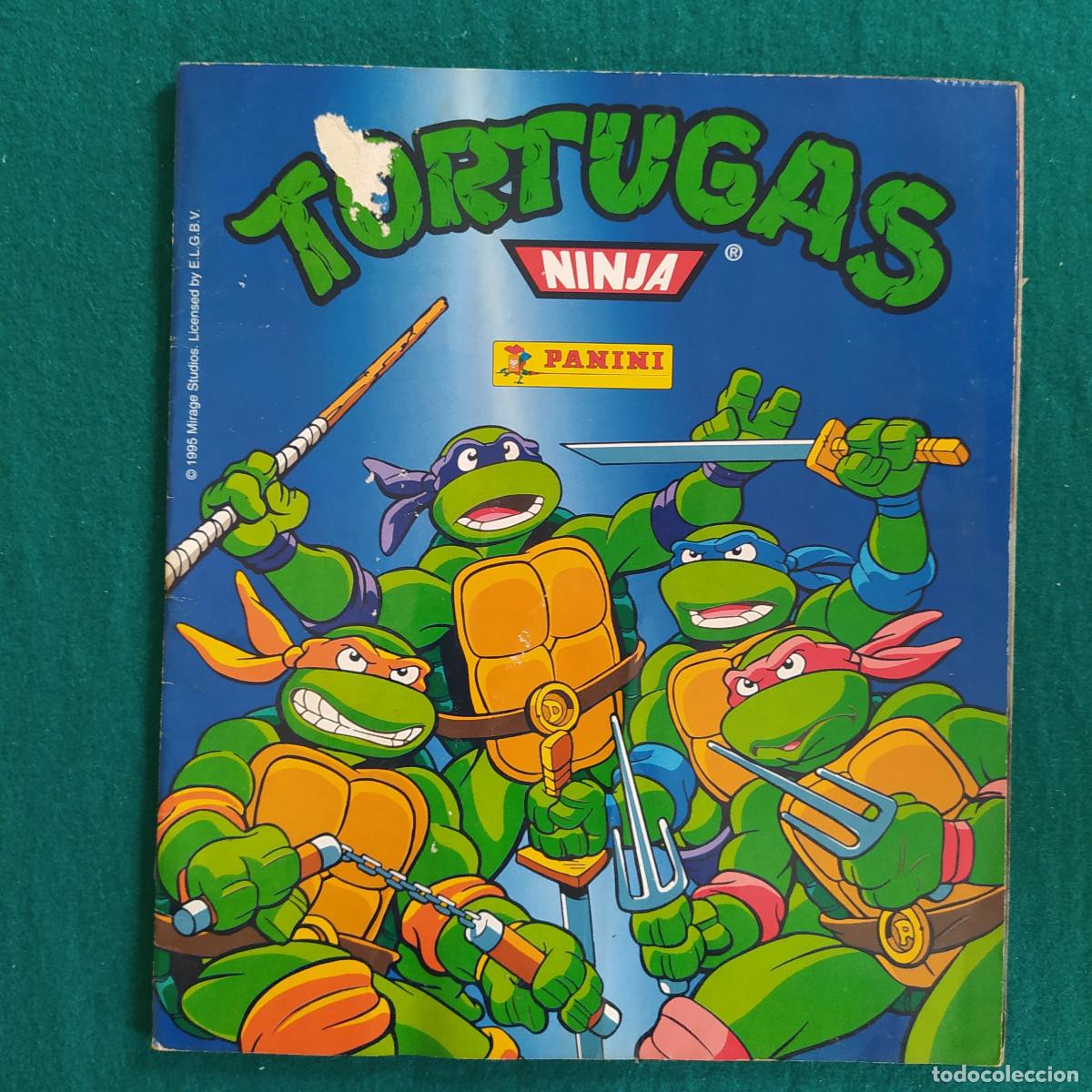 Coleccionismo &aacute;lbumes: TORTUGAS NINJA PANINI - Foto 1