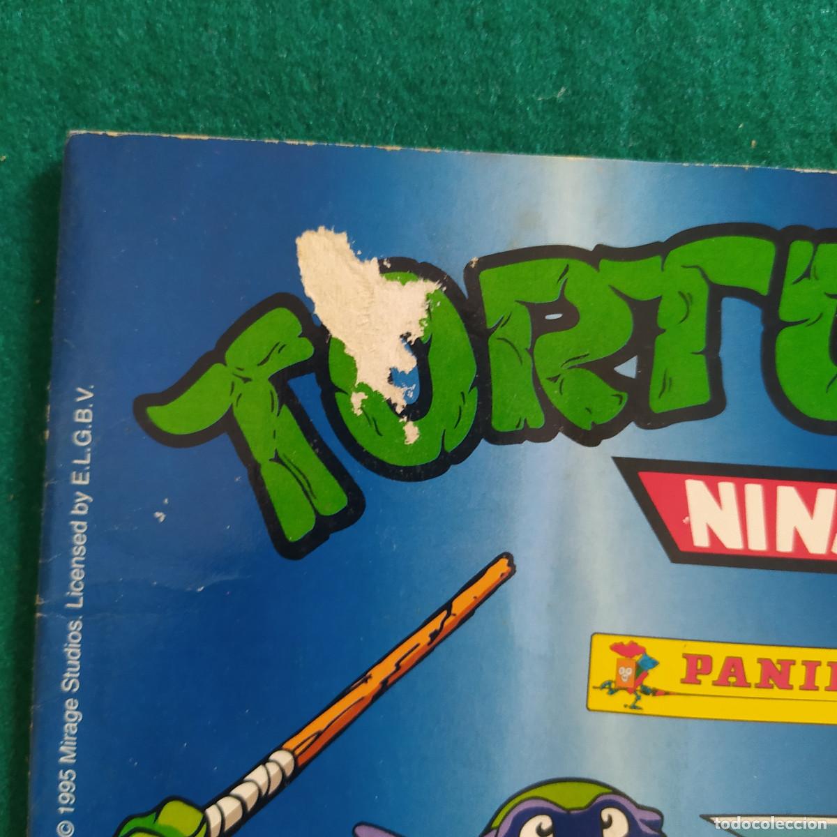 Coleccionismo &aacute;lbumes: TORTUGAS NINJA PANINI - Foto 2