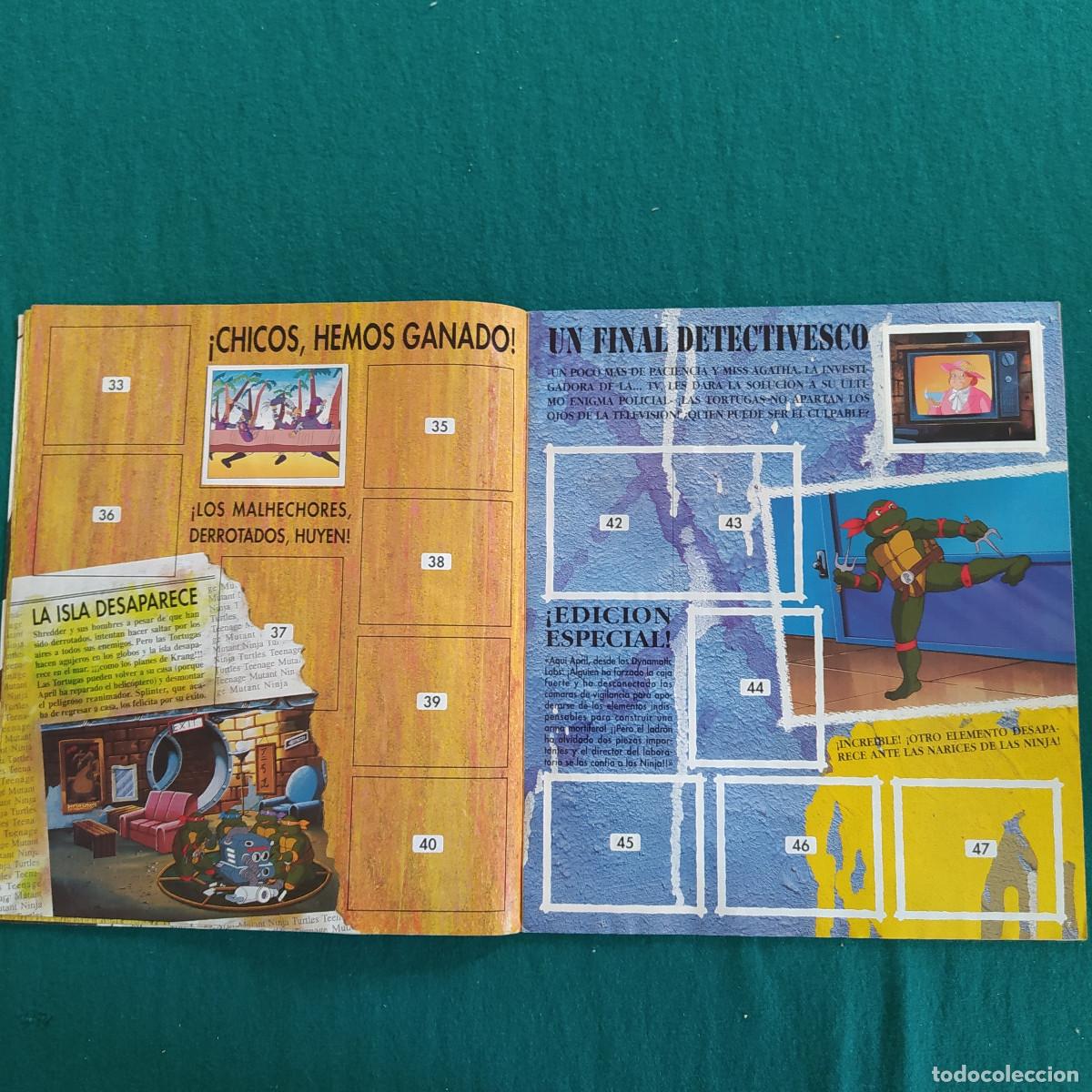 Coleccionismo &aacute;lbumes: TORTUGAS NINJA PANINI - Foto 6