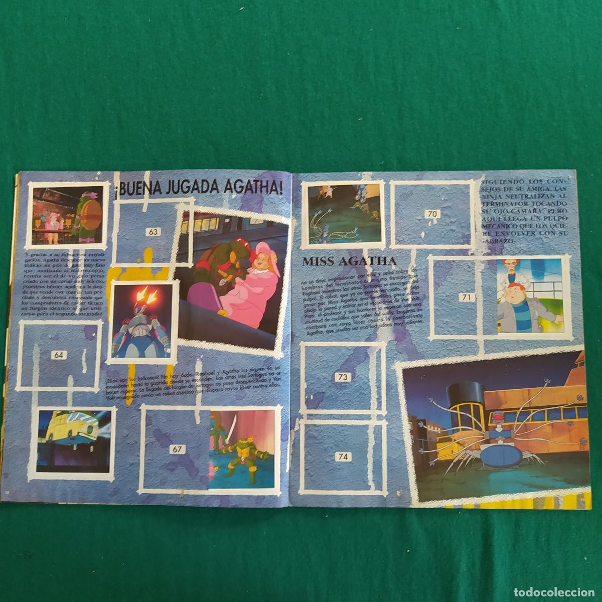 Coleccionismo &aacute;lbumes: TORTUGAS NINJA PANINI - Foto 8