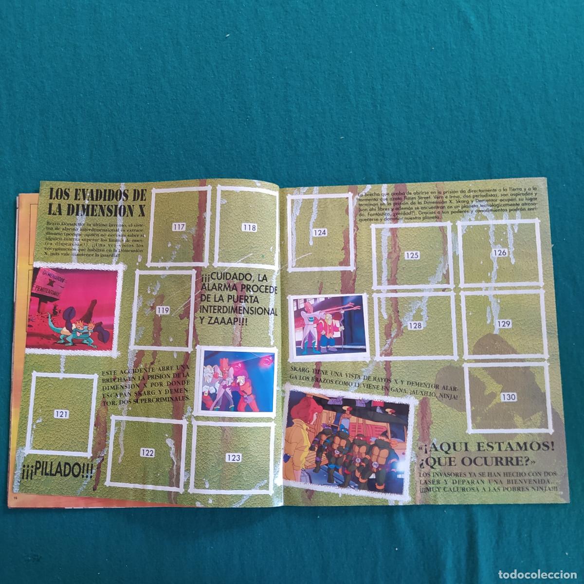 Coleccionismo &aacute;lbumes: TORTUGAS NINJA PANINI - Foto 12