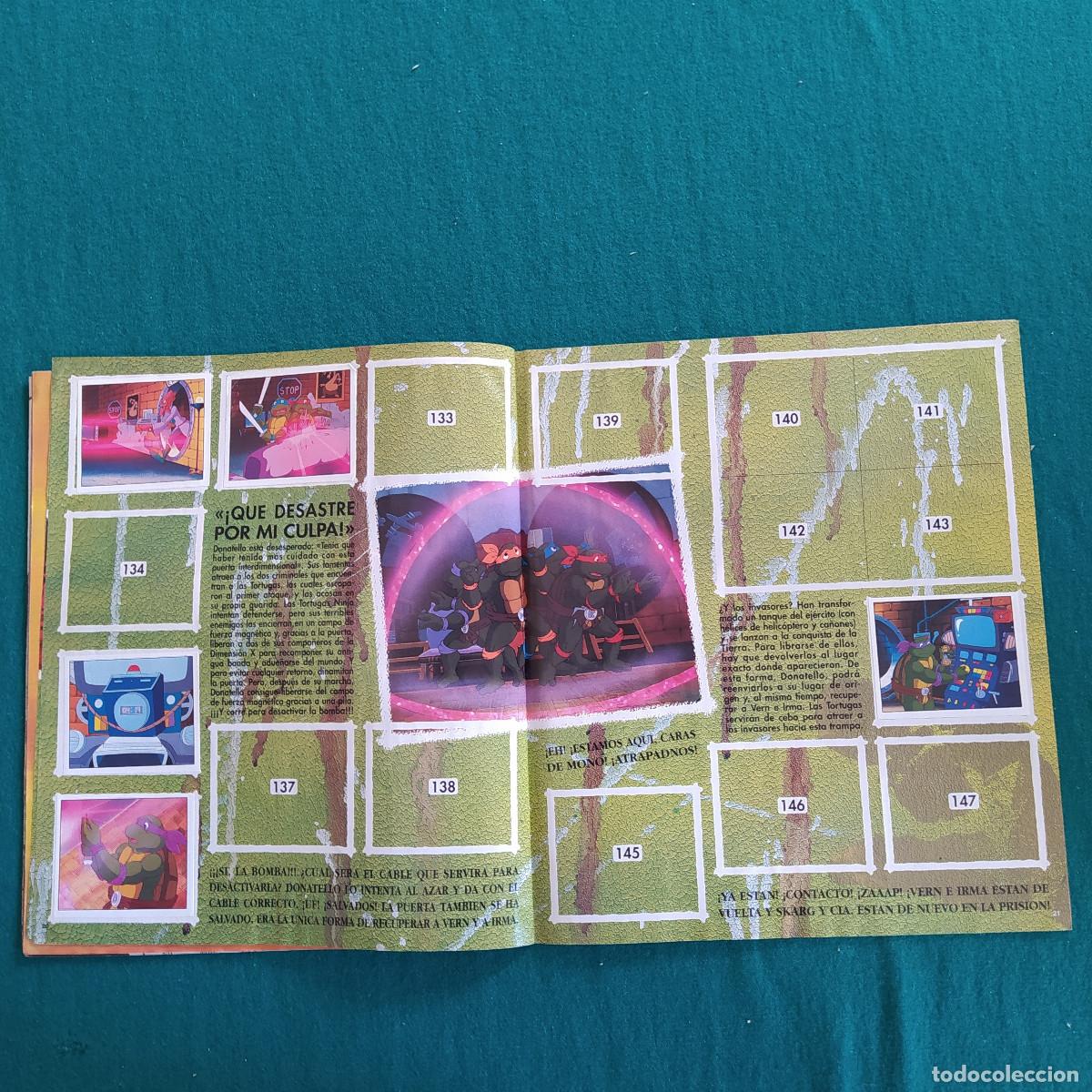 Coleccionismo &aacute;lbumes: TORTUGAS NINJA PANINI - Foto 13