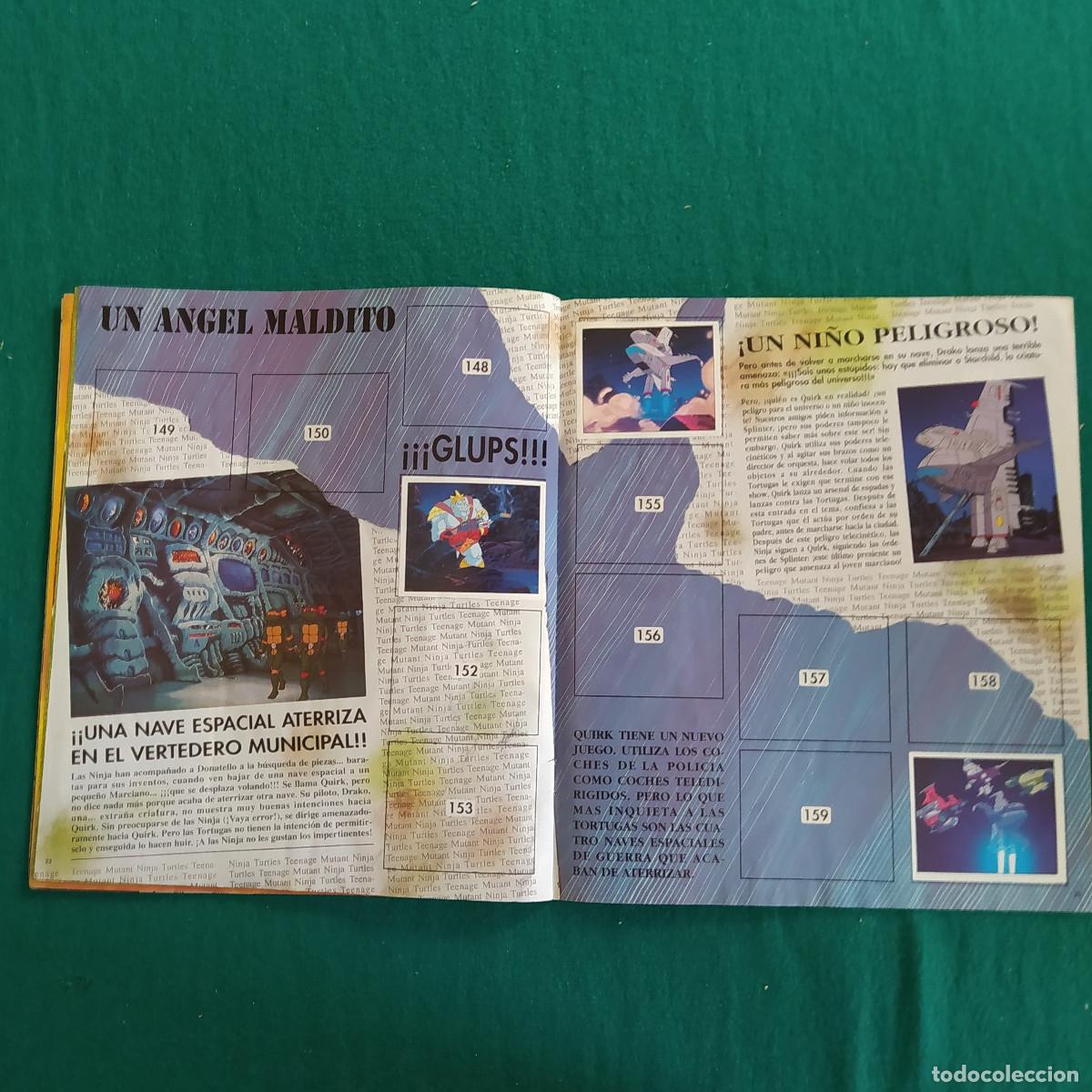 Coleccionismo &aacute;lbumes: TORTUGAS NINJA PANINI - Foto 14