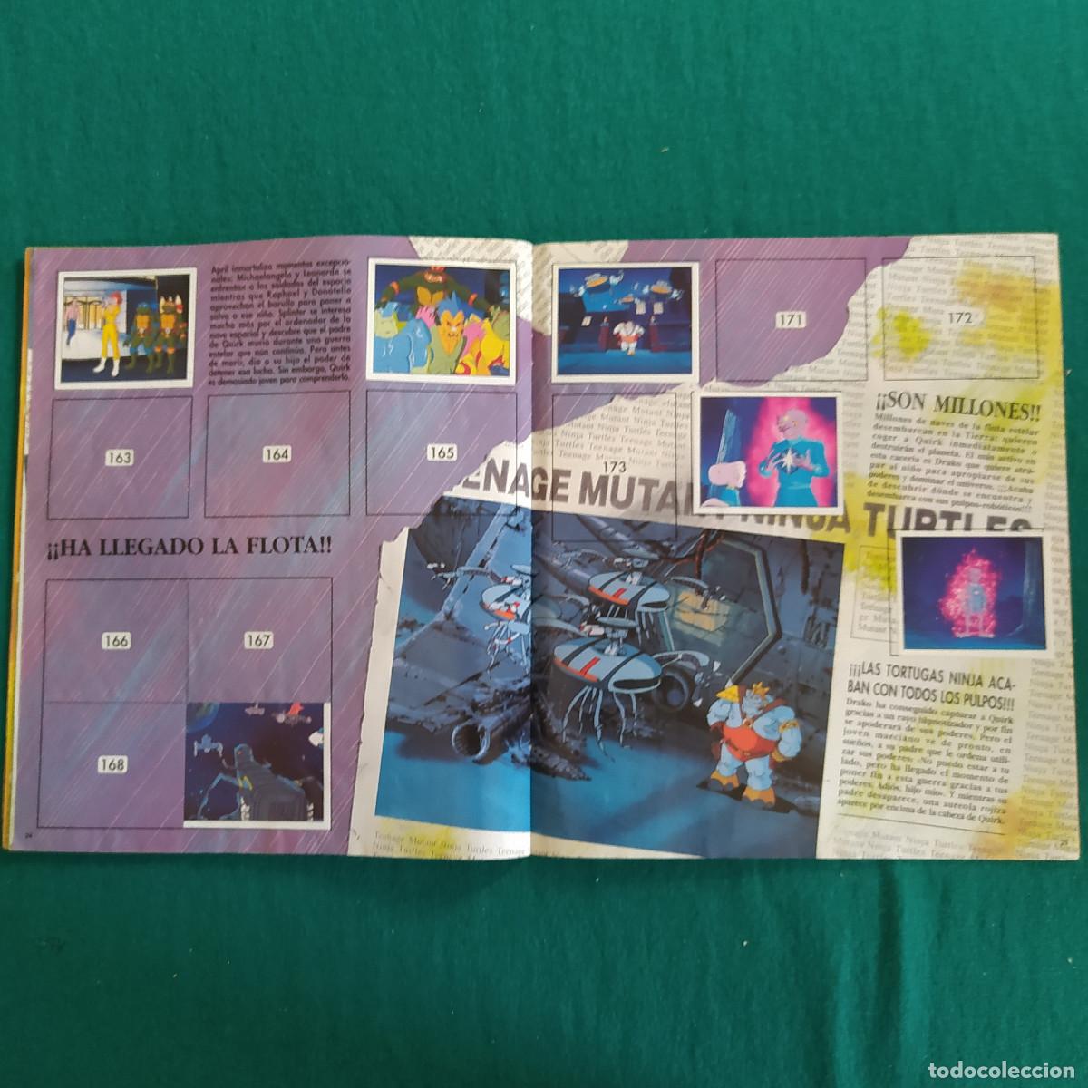 Coleccionismo &aacute;lbumes: TORTUGAS NINJA PANINI - Foto 15