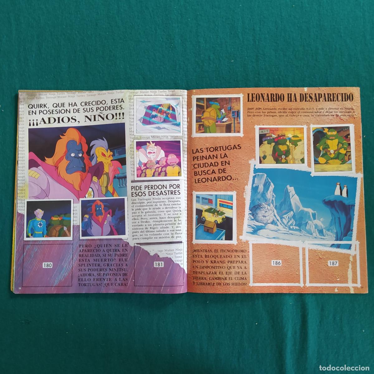 Coleccionismo &aacute;lbumes: TORTUGAS NINJA PANINI - Foto 16