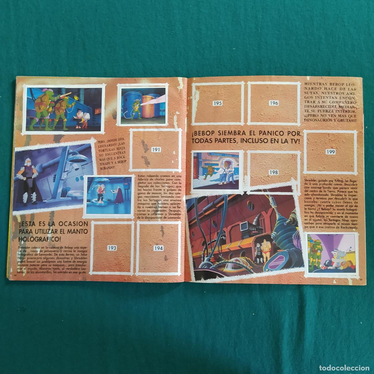 Coleccionismo &aacute;lbumes: TORTUGAS NINJA PANINI - Foto 17