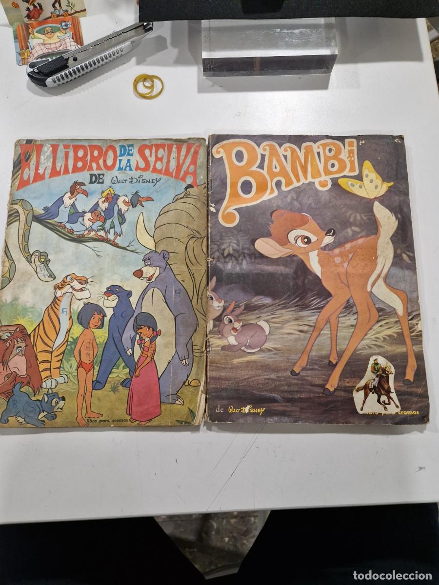 Coleccionismo &aacute;lbumes: Bambi y el libro de la selva - Foto 1