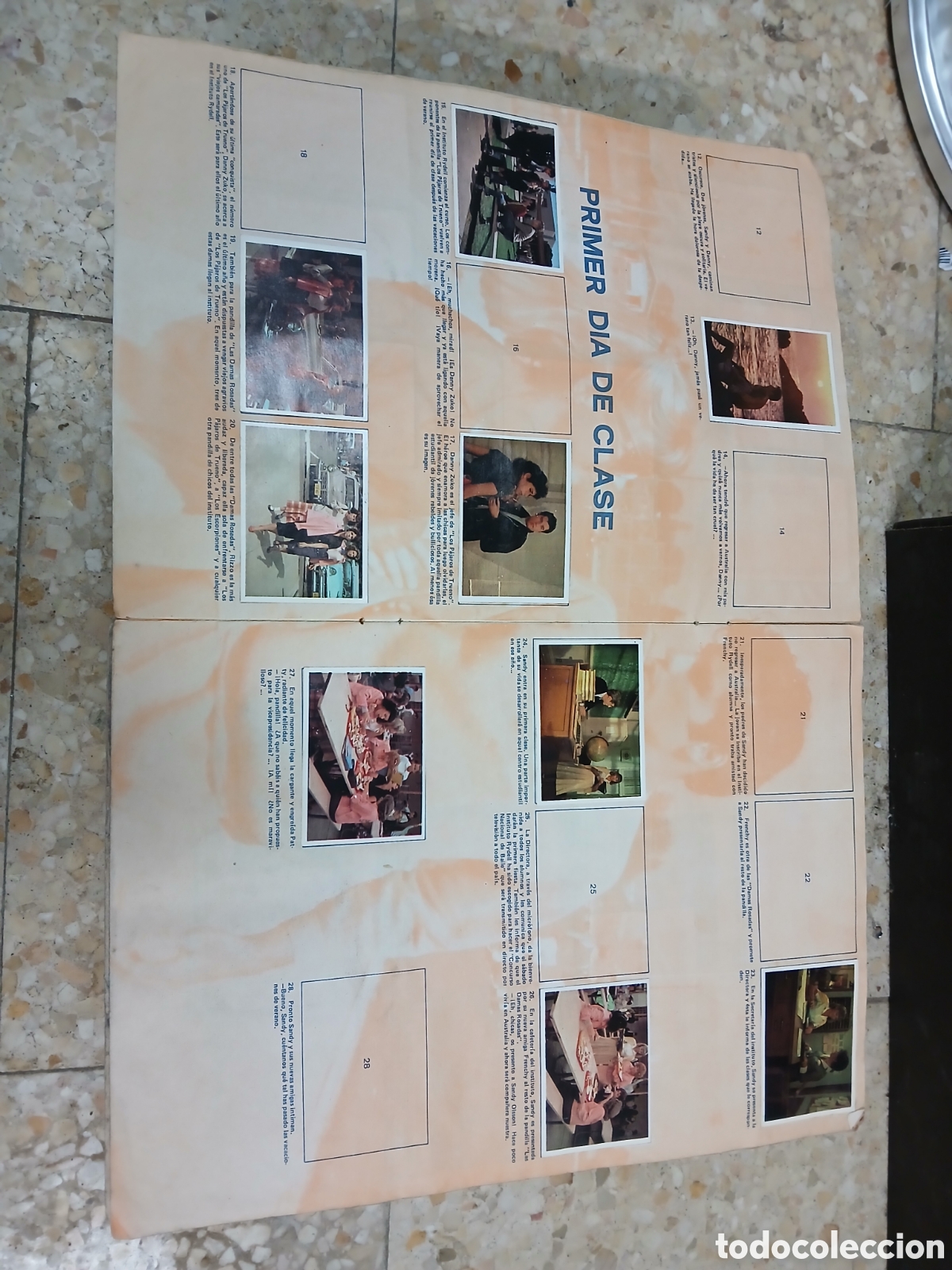 Coleccionismo &aacute;lbumes: &Aacute;lbum incompleto grease - Foto 3