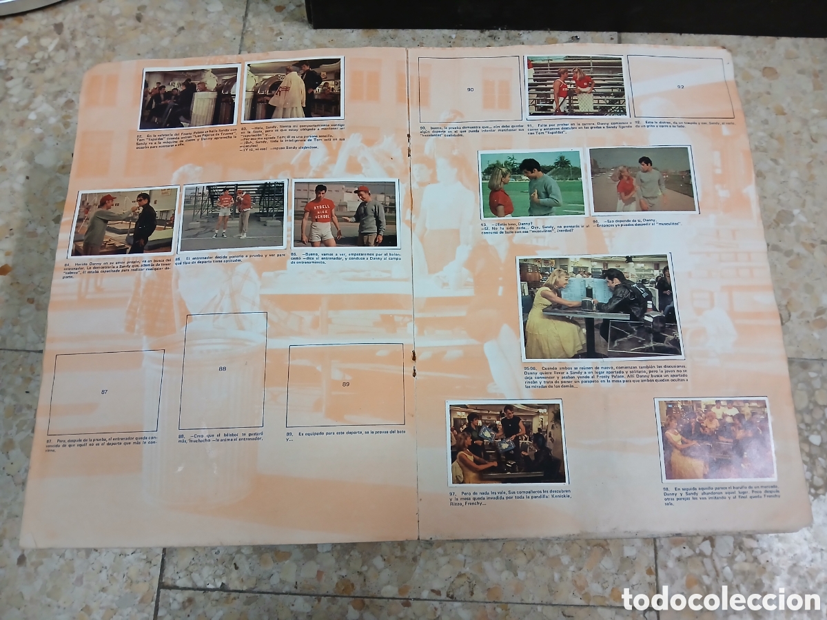 Coleccionismo &aacute;lbumes: &Aacute;lbum incompleto grease - Foto 7