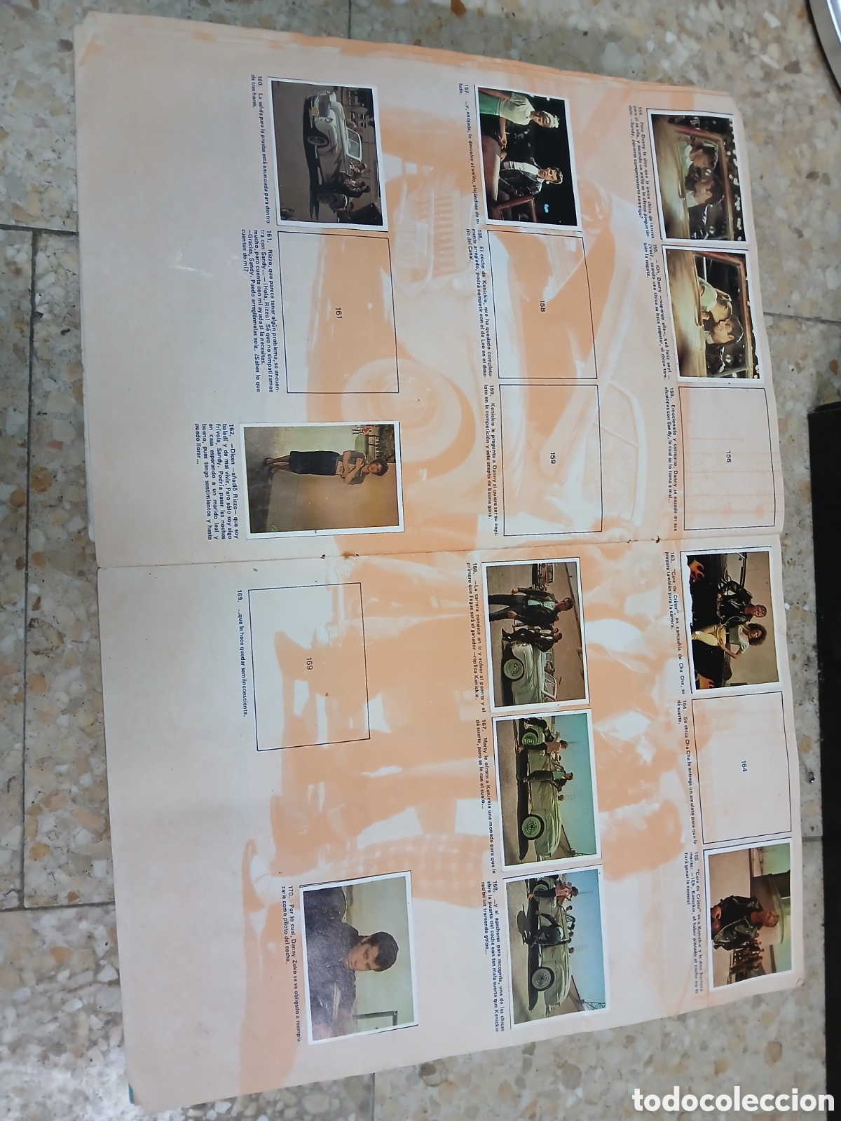 Coleccionismo &aacute;lbumes: &Aacute;lbum incompleto grease - Foto 11