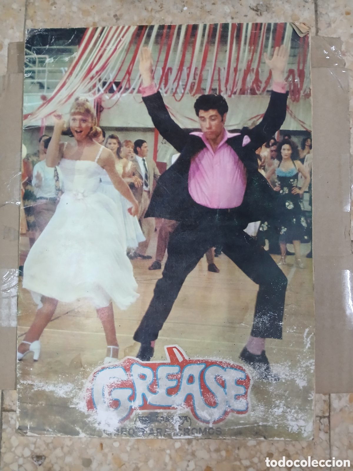 Coleccionismo &aacute;lbumes: &Aacute;lbum incompleto grease - Foto 1