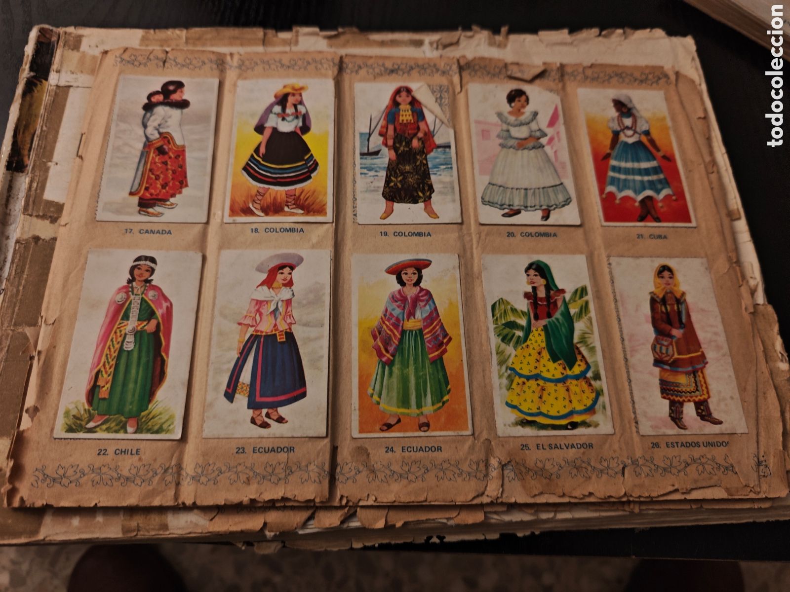 Collectionnisme Albums: &Aacute;lbum Maga Trajes T&iacute;picos Incompleto