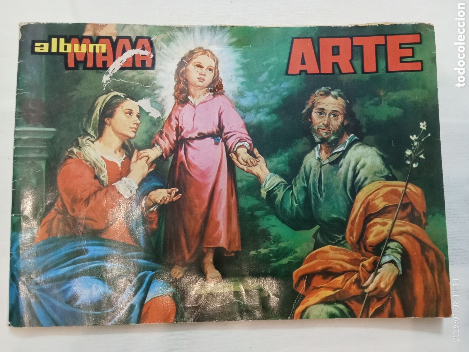 Colecionismo Cadernetas: &Aacute;lbum de cromos maga arte a&ntilde;os 70 inc/40%