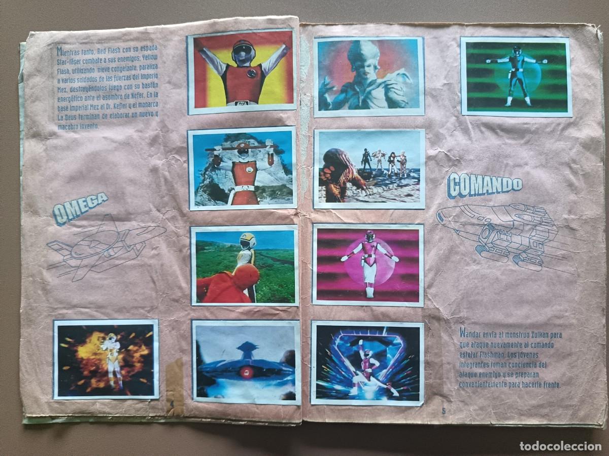 Coleccionismo &aacute;lbumes: FLASHMAN - COMANDO ESTELAR - PER&Uacute; - Foto 4