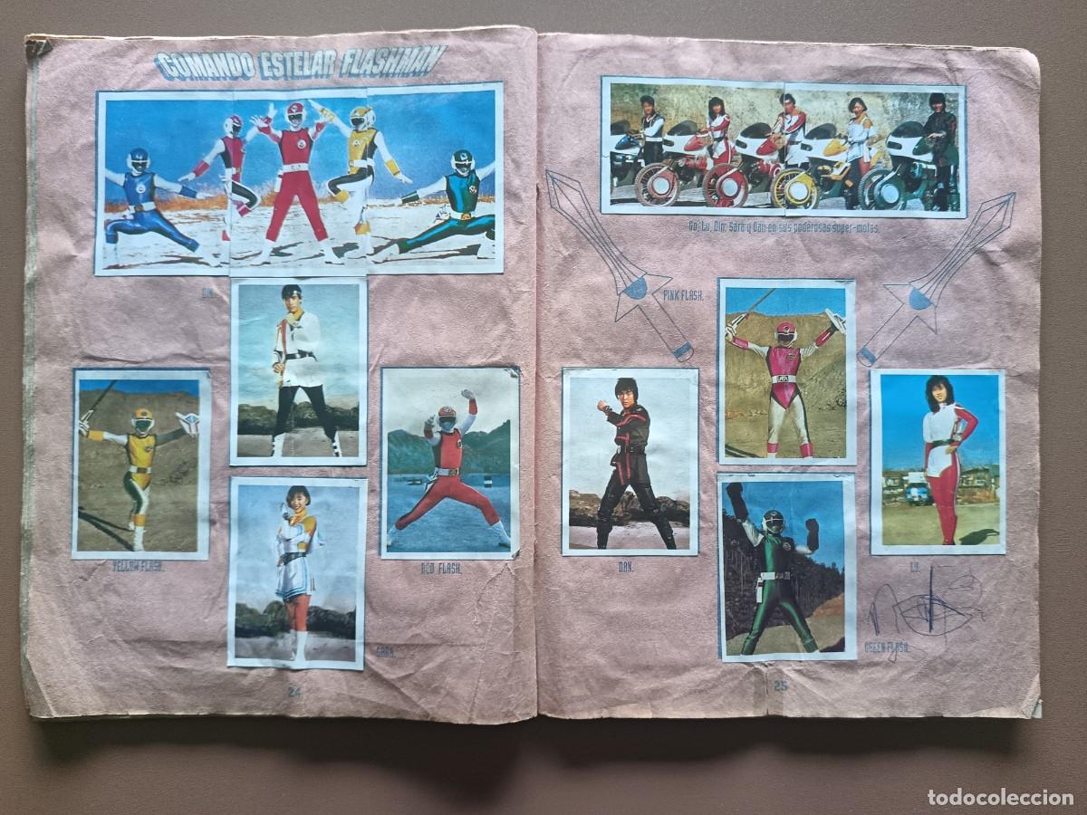 Coleccionismo &aacute;lbumes: FLASHMAN - COMANDO ESTELAR - PER&Uacute; - Foto 12