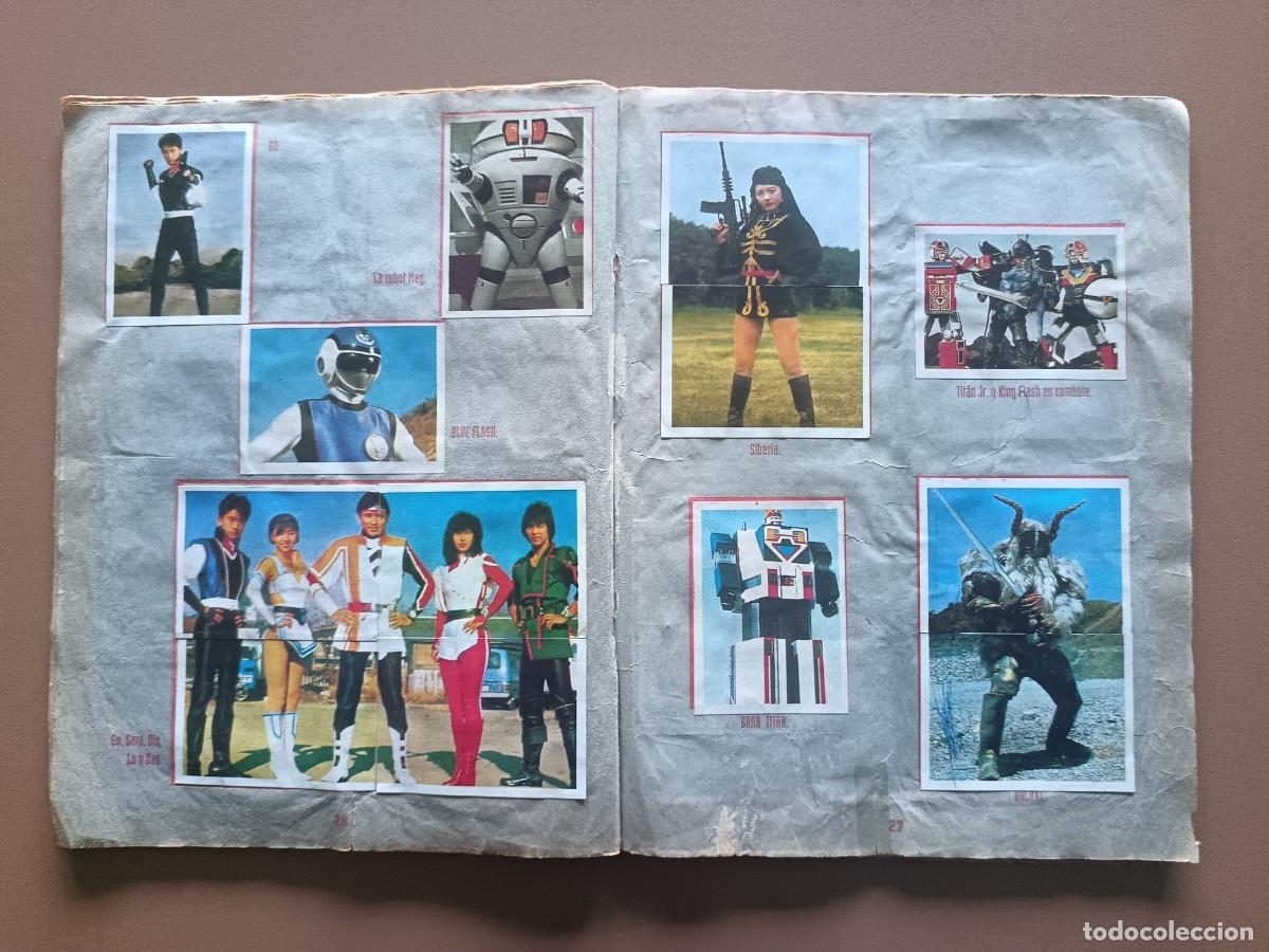 Coleccionismo &aacute;lbumes: FLASHMAN - COMANDO ESTELAR - PER&Uacute; - Foto 13