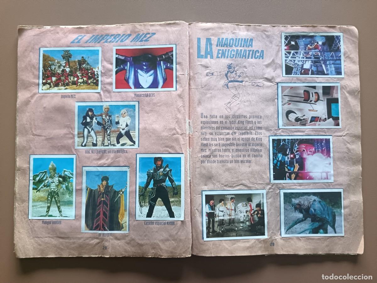 Coleccionismo &aacute;lbumes: FLASHMAN - COMANDO ESTELAR - PER&Uacute; - Foto 14