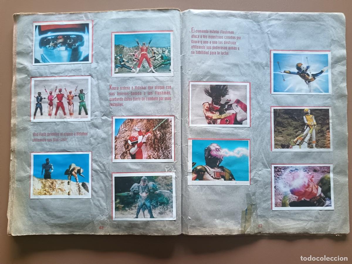 Coleccionismo &aacute;lbumes: FLASHMAN - COMANDO ESTELAR - PER&Uacute; - Foto 18