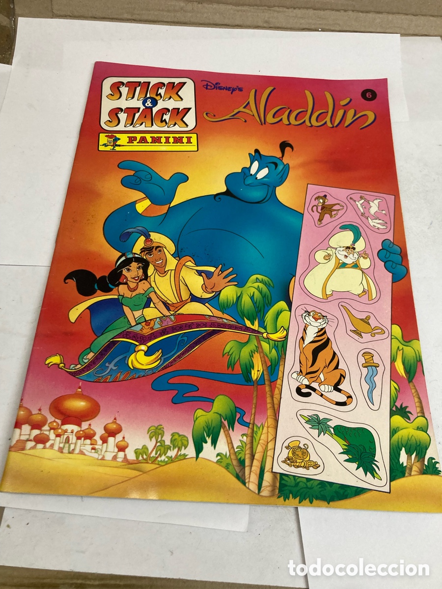 Coleccionismo &aacute;lbumes: Albun de Aladin Panini /LIBRO4 - Foto 1
