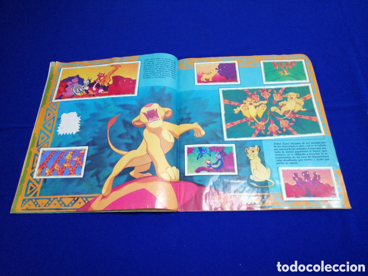 Coleccionismo &aacute;lbumes: EL REY LE&Oacute;N - PANINI - Foto 8