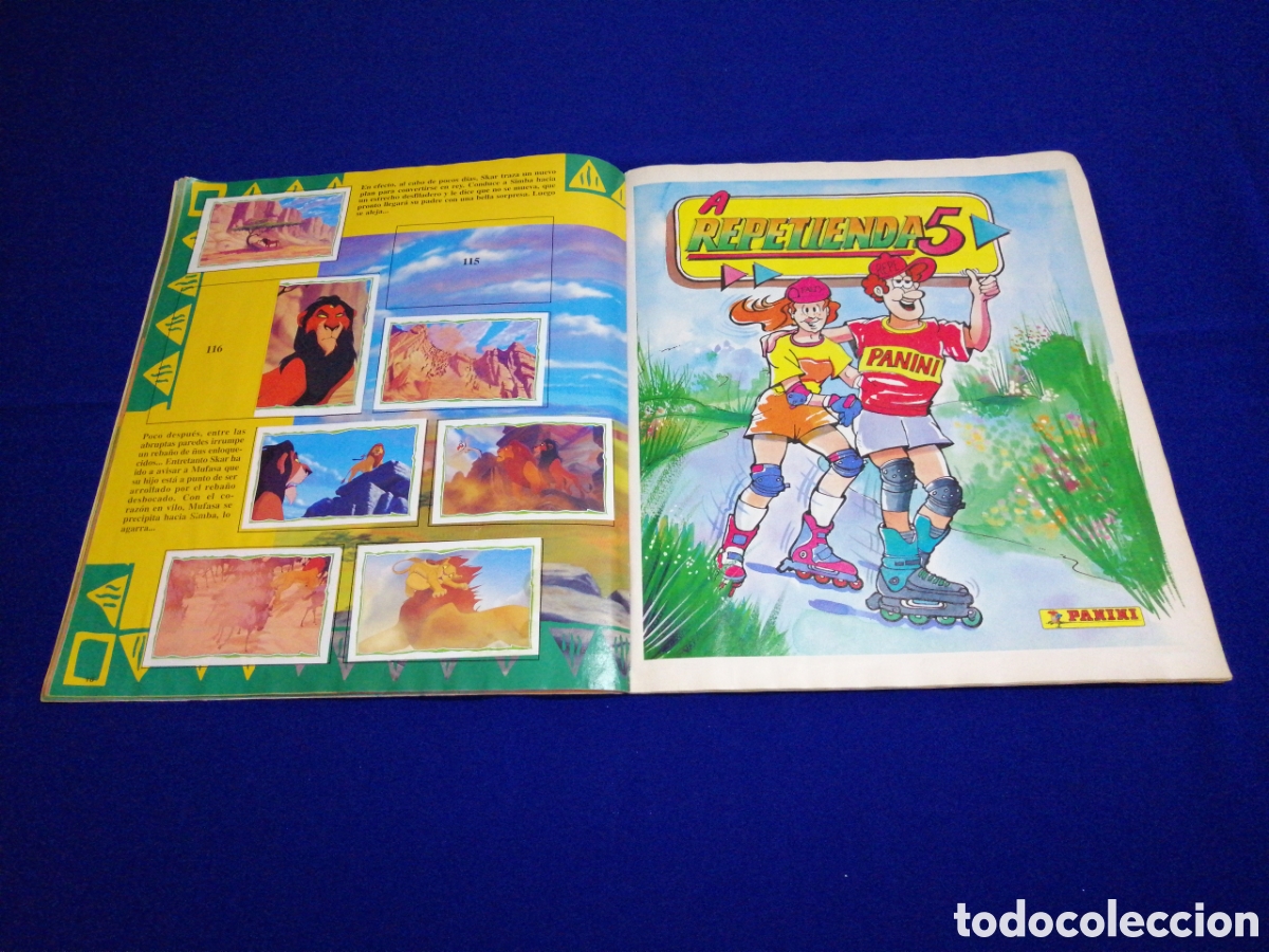 Coleccionismo &aacute;lbumes: EL REY LE&Oacute;N - PANINI - Foto 11