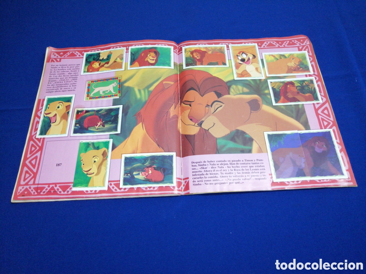 Coleccionismo &aacute;lbumes: EL REY LE&Oacute;N - PANINI - Foto 21
