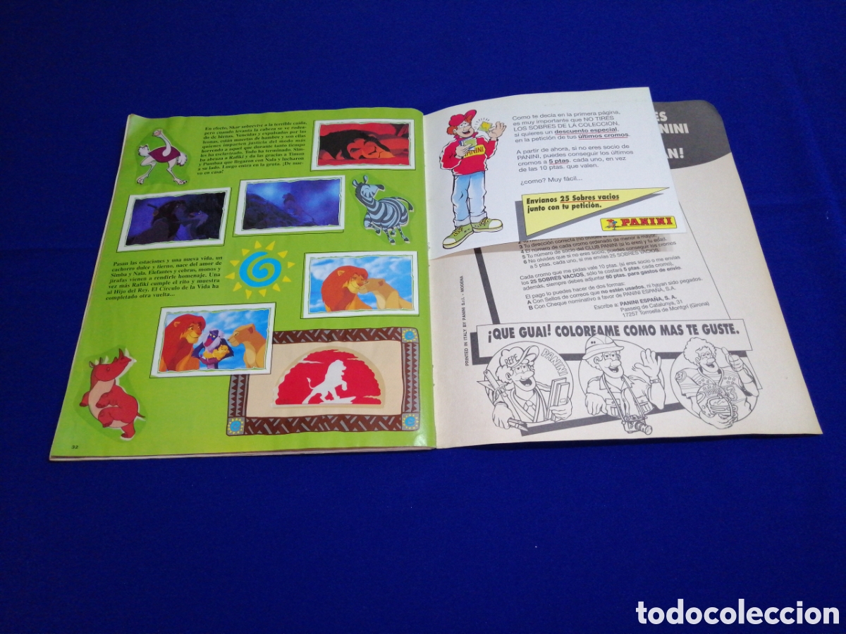 Coleccionismo &aacute;lbumes: EL REY LE&Oacute;N - PANINI - Foto 24