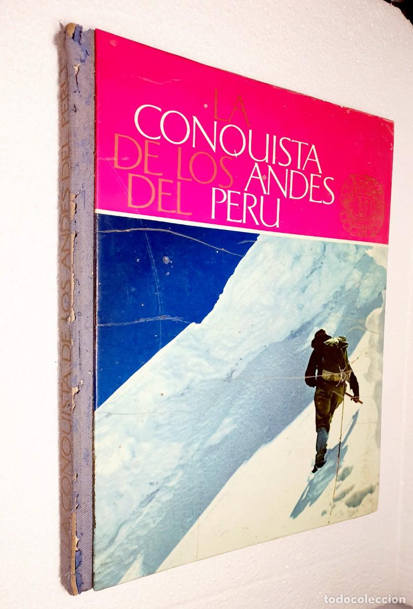 Colecionismo Cadernetas: LA CONQUISTA DE LOS ANDES DEL PERU *** ALB&Uacute;M DE CROMOS EN LIBRO, EDITADO POR NESTL&Eacute; - 1.963