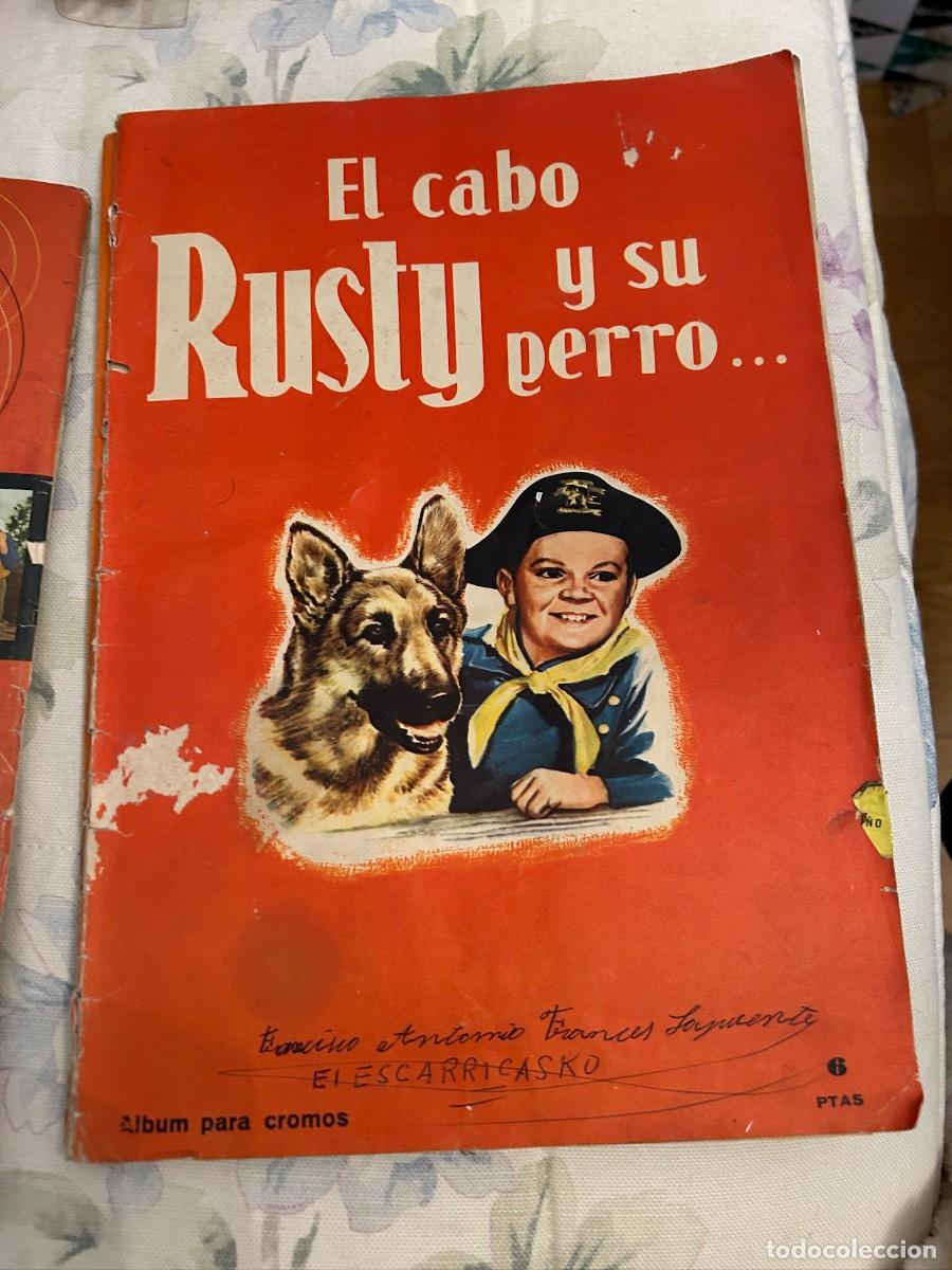 Collectable Incomplete Albums: el cabo rustu y su perro album con 212 cromos casi completo se puede llegar a vender sueltos